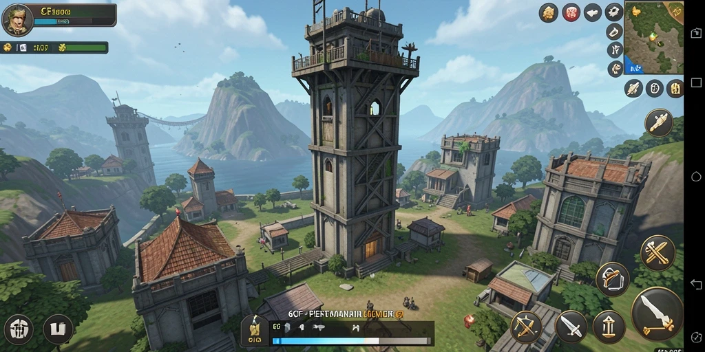 Tampilan gameplay 6CF yang menarik dan menegangkan.
