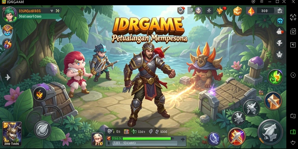 Tampilan gameplay RPG IDRGAME yang menarik dan penuh aksi.