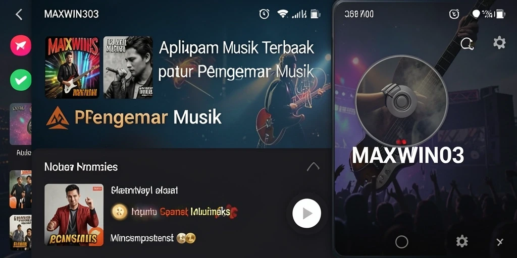 Tampilan gameplay MAXWIN303 dengan interaksi musik yang menarik.